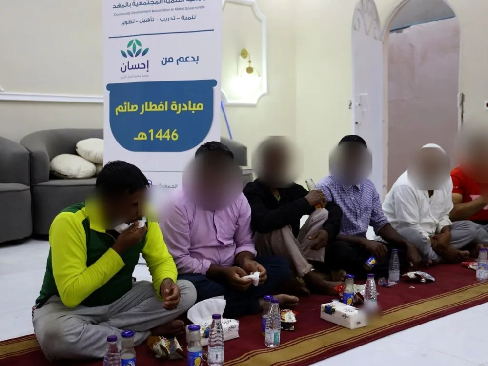 مبادرة إفطار صائم بدعم من منصة إحسان